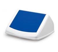 Couvercle basculant bleu pour bac Durabin 40 litres