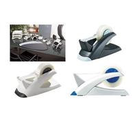 Durable D¿Vidoir De Bureau Tape Dispenser Vegas, Argent/Bleu