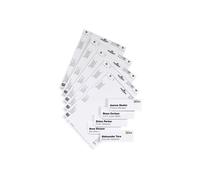 DURABLE DOOR SIGN - Blanc - 52.5 x 149 mm 50 étiquette(s) (10 feuille(s) x 5 étiquettes - pour P/N: 4800-23