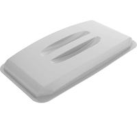 DURABLE Couvercle pour conteneur à déchets Durabin Eco 60 1800504050 Gris – Certifié Blue Angel