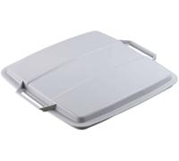 DURABLE Couvercle pour poubelle Durabin ECO 90, plastique 507 x 60 x 470 mm, gris
