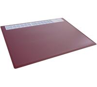 Durable Durable 722303, Rot, Polypropylen (PP), 650 mm, 500 mm, 1 Stück(e) 722303 Sous-main calendrier 4 ans rouge, transparent (l x H) 650 mm x 500 mm