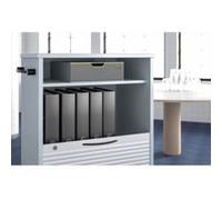Durable module de classement Varicolor 1 Safe, tiroir verrouillable, 760127 | Tiroir XXL verrouillable à clé, silencieux avec butée, formats A4 et folio, modules empilables, ABS, Made in Germany