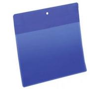 Durable 174707 Lot de 10 Pochettes Logistiques avec Aimants Néodyme A4 Portrait 210x297 mm Bleu
