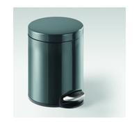 Durable DURABLE Seau à pédale 5L métal rond anthracite Quantité:1