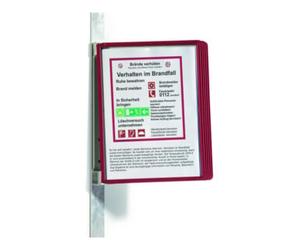 Durable Durable Système de panneaux muraux Vario Magnet Wall 5 rouge Quantité:1