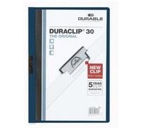 Durable duraclip 30 chemise de présentation à clip bleu nuit 220028 G