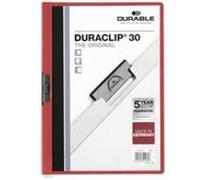 Durable Dossier de Portefeuilles Rouge A4 (25 Pièces)
