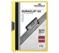 Durable DURACLIP 60 protège documents Jaune Jaune G