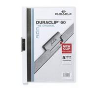 Durable Duraclip 60 Sachet De 5 Chemises De Présentations Blanc