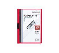 Durable Dossier de Portefeuilles Rouge A4 (25 Pièces)