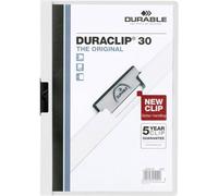 Durable Duraclip Chemise de présentation à clip Blanc