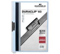Durable Duraclip dossier bleu transparent A4 25 pcs