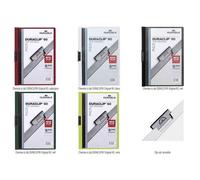 Durable Duraclip Original 60 Chemises A Pince, A4, P¿Trole