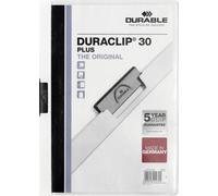 Durable DURACLIP® PLUS 30 221302 DIN A4 blanc