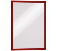 DURABLE Cadre d'affichage DURAFRAME® 488303 A3 – Pack de 6 Rouge