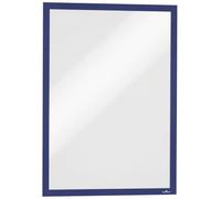 Durable Duraframe Cadre d'affichage magnétique A3 Bleu Foncé Lot de 5