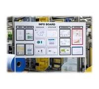 DURABLE Cadre d'affichage DURAFRAME® MAGNETIC TOP A3, 5 pc Argent 498723