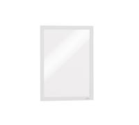 Durable Duraframe Pochette murale Cadre d'affichage adhésif A4 - Cadre blanc - Sachet de 2