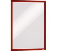 Cadre d'affichage magnétique DURAFRAME A3 rouge