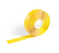 Durable Duraline 1021988 Ruban de marquage de sol autocollant et antidérapant 50 mm x 0,5 mm x 30 m (l x H x L) Jaune soyeux