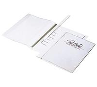 Durable Duraplus de Luxe 258901 Lot de 25 Porte-Vues Transparent Blanc