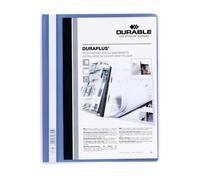 Durable Duraplus Protège Documents Bleu Et Transparent