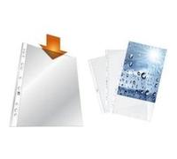 pochettes perforées, A4, PP, transparent, 0,045 mm