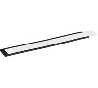 DURABLE Porte-étiquette magnétique Profil-C 200x30 mm grand conditionnement, 50 pc, Gris, 171458