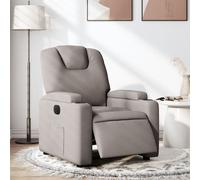 Durable Fauteuil Relax Electrique Tissu Taupe - Fauteuil TV & Relax Octo4703903 2parcel