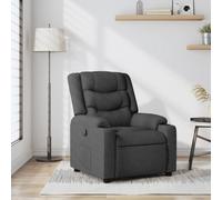 Durable Fauteuil Relax Tissu Gris Foncé - Fauteuil TV & Relax Octo6741509 1parcel