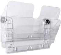 Durable Flexiplus 1709022400 Présentoir à prospectus mural translucide Nombre de compartiments 2 1 pc(s)