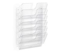 Durable Flexiplus Présentoir À Livres 6 Étagères Transparent
