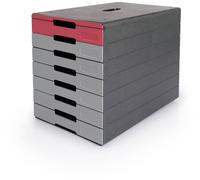 Durable IDEALBOX PRO 7 776303 Caisson à tiroirs anthracite DIN A4, DIN C4 Nombre de tiroirs: 7