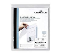 Durable Info Sign Planches d'Insertions A4 pour Plaque de Porte 149 x 105,5 mm