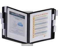 Durable Instaview Remplacement de panneaux, couleurs assorties bordures, 5-Pack (554800) Ordinateur de bureau noir