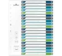 Intercalaire en plastique, numérique, A4+