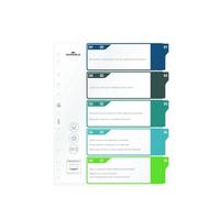 DURABLE - Intercalaires numériques imprimables A4+ 5 touches - multicolore - 1 pièce - 679327