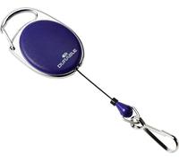 Durable JOJO STYLE - 8327 Porte-carte d'identité à enrouleur crochet à ressort bleu 0.8 m 832707