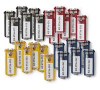 Durable Keybox Porte-clés plastique à clip - coloris assortis - lot de 24