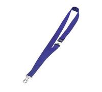 Durable Lacet Textile 20 Avec Fermeture De Sécurité Bleu Foncé