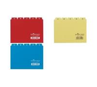 DURABLE Leitregister A - Z, PP, A6 quer, gelb, 25-teilig