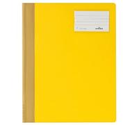 Durable Lot de 25 Chemises à Lamelle Lot de 25 A4 Jaune