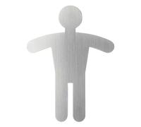 Durable Men's WC Symbol Argent