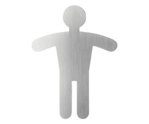 Durable Men's WC Symbol Argent