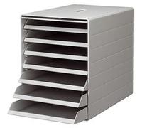 DURABLE Module de classement IDEALBOX PLUS – avec 7 tiroirs – Gris