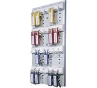 Durable Organisateur de clés KEY BOARD 24 - 1956 195610 Nombre de crochets 24 argent