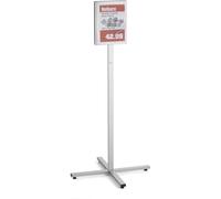 Durable OUTDOOR 502057 Support d'information A4 avec 2 poches magnétiques étanches, résistant aux intempéries et stabilisé UV, anthracite/gris