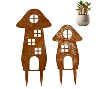Durable Outdoor Garden Decor: This Rust-Proof Iron Plant Stand Functions as