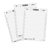 DURABLE Pack Porte-badges L. 90 x H. 60 mm - Kit tout en un clip - Lot de 20